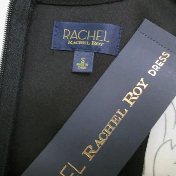 RACHEL RACHEL ROY Keyhole Cutout Sheath Dress-Black- Small NWT - Picture 5 of 14